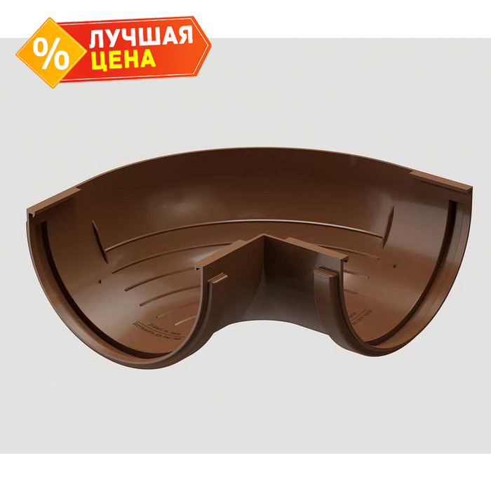 Угловой элемент 90° внешний STANDARD, светло-коричневый